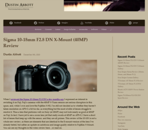 シグマ 10-18mm F2.8 DC DNは4000万画素センサーにも対応できる高性能