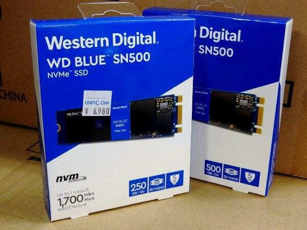 ASCII.jp：500GBで1万割れのWD製NVMe対応SSD