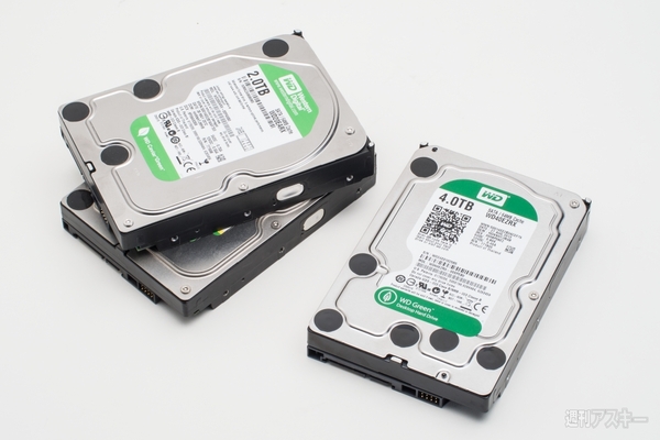 大容量で省エネ＆静音データドライブ決定版『WD Green 4TB WD40EZRX