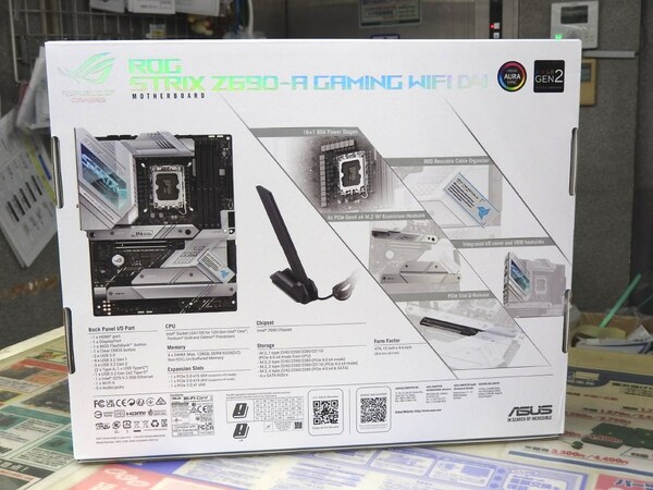 ASCII.jp：DDR4メモリー対応のZ690マザー「ROG STRIX Z690-A GAMING