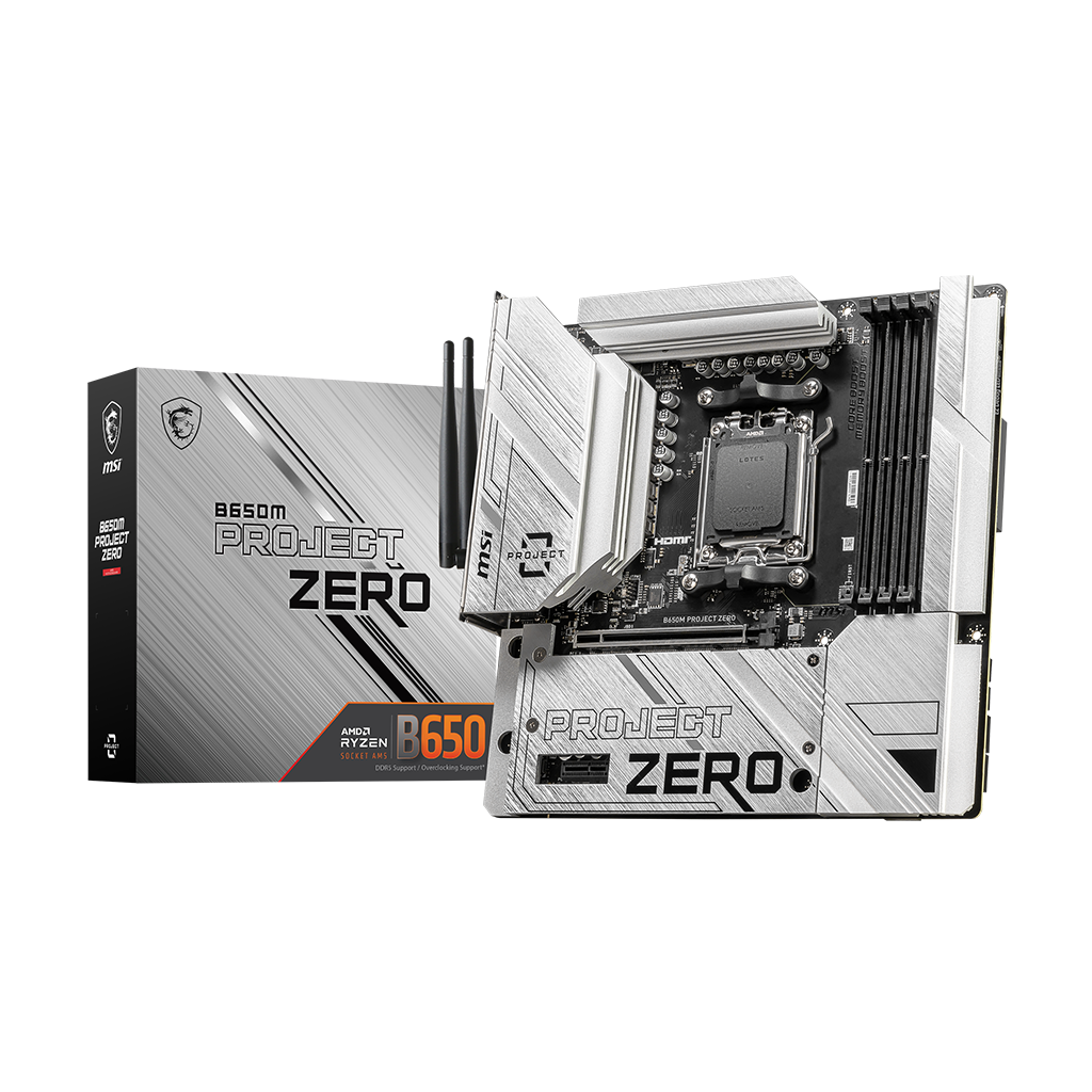 MSI B650M PROJECT ZERO M-ATX MOTHERBOARD - MSI-US Official Store