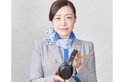 SONY WH-1000XM3: ANAロゴ入り限定 ANA、国際線ファーストクラスで