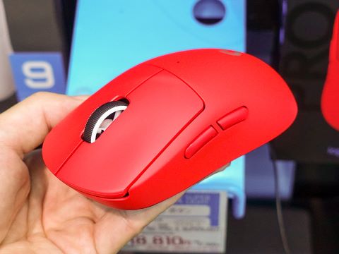 人気の軽量ワイヤレスゲーミングマウス「G PRO X SUPERLIGHT」に新色の