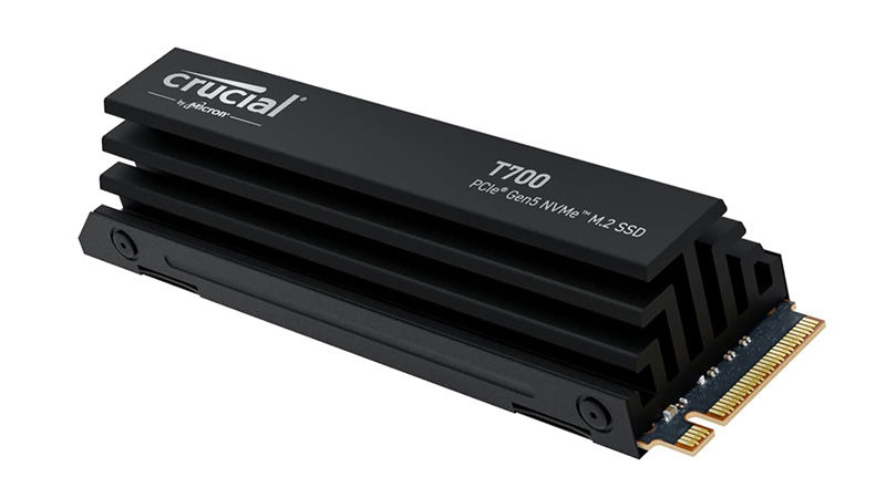 PCIe 5.0対応の超高速SSD「Crucial T700」や2,5インチ4TB SSDなどがお