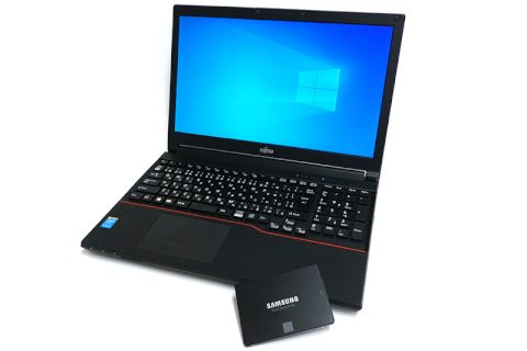 HDD搭載の富士通 LIFEBOOK A574/Kを1TB SSDに換装、大容量化/高速化で