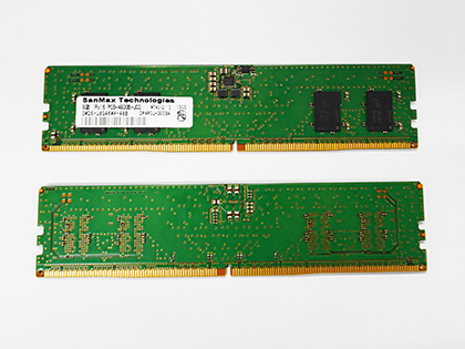 SanMax製DDR5メモリのサンプル展示スタート、SO-DIMMもあり - AKIBA PC