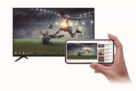 チューナーレスで配信特化の4K対応「43型スマートテレビ」 - AV Watch