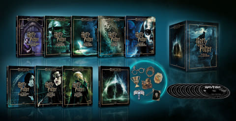 ハリポタ8作品収録の新スチールブックUHD BD。1,000セット限定で49,800