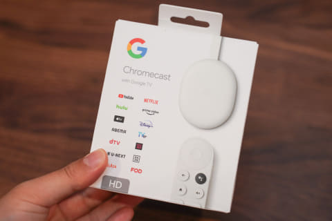 ミニレビュー】4,980円で“古いテレビがスマートTVに”「Chromecast with