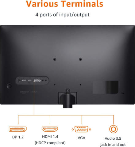 AmazonベーシックのフルHD/IPS液晶モニタ。24型14861円から - AV Watch