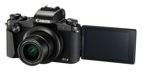 キヤノン、APS-Cセンサー搭載のズームコンパクト「PowerShot G1 X Mark