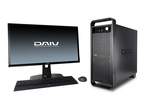 マウスコンピューター、クリエイター向け「DAIV」シリーズPCに新機種
