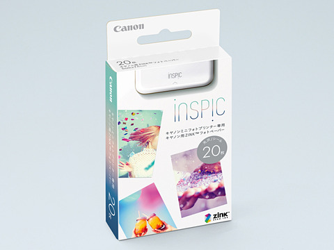 キヤノン、裏面シール紙の小型プリンター「iNSPiC」 - デジカメ Watch