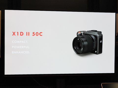 ハッセルブラッド「X1D II 50C」詳報 Vシステム用デジタルバックも