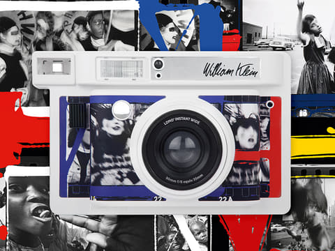 ロモグラフィー、ウィリアム・クラインとコラボしたインスタントカメラ