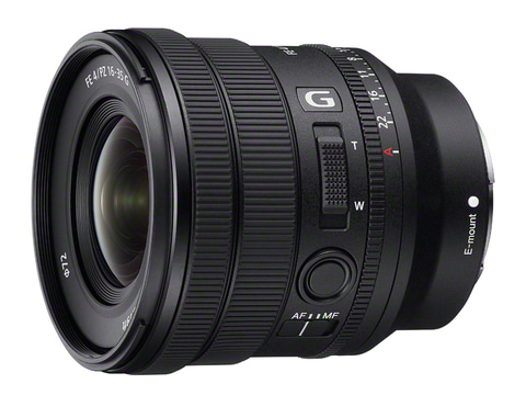 ソニー、フルサイズ対応の広角パワーズーム「FE PZ 16-35mm F4 G