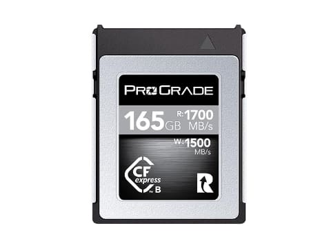 プログレードデジタル、CFexpress Type B「COBALT」に165GBを追加。2.7