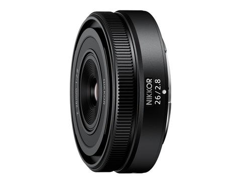 ニコンZ用の最薄・最軽量パンケーキ「NIKKOR Z 26mm f/2.8」…全長23.5
