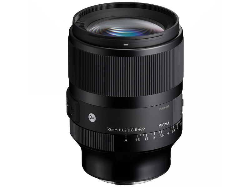 フルサイズミラーレス用の広角単焦点レンズ“Sigma 35mm F1.2”がII型に
