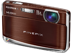富士フイルム、1,400万画素のカラフルモデル「FinePix Z80