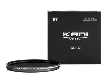 KANI、95mm径の可変NDフィルター「ND2-400」「ND64-1000」2タイプ