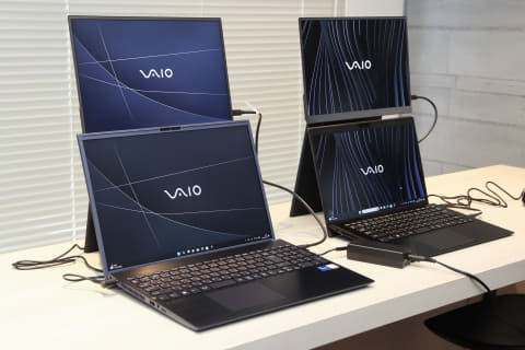 VAIOが本気で作ったモバイルディスプレイは、世界最軽量なだけじゃなく