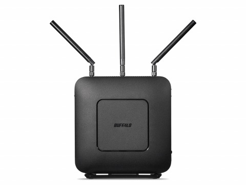 バッファロー、空いてる帯域に自動で切り替えできる11ac 3×3対応Wi-Fi