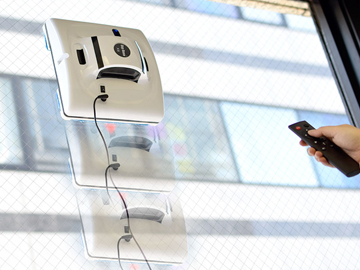 サンコー、自動でお掃除してくれる窓ガラス用お掃除ロボット - 家電 Watch