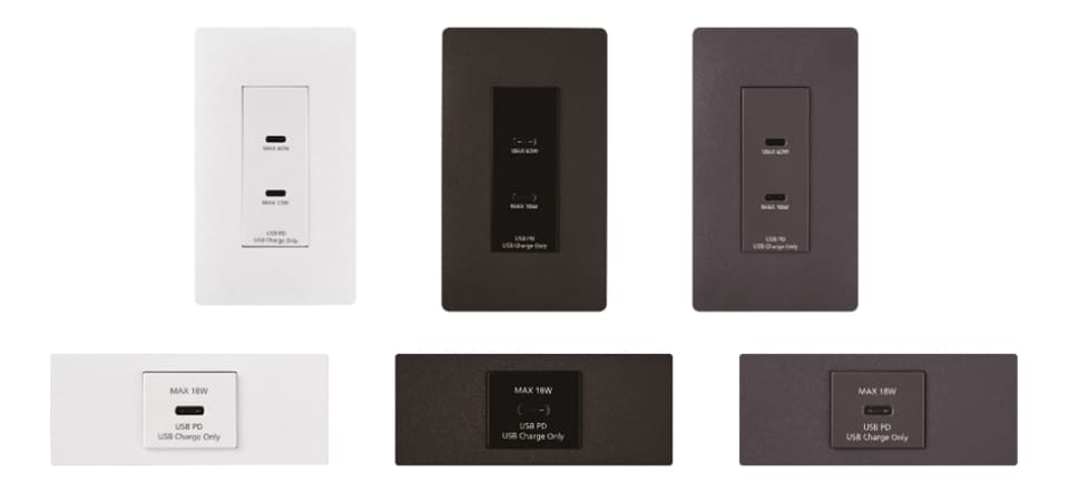 パナソニック、USB Type-C 2ポートの埋め込みコンセントを発売