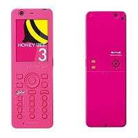 ウィルコム、インカメラ搭載の「HONEY BEE 3」 - ケータイ Watch