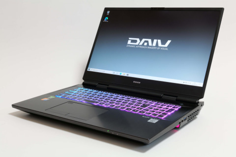 Hothotレビュー】スーパーヘビー級4Kノートが強烈な性能。マウス「DAIV