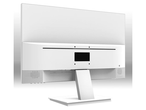 JAPANNEXT、スタンドやベゼルまで白色の23.8型液晶モニター - PC Watch