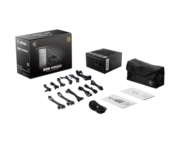 MPG A1000G | Power Supply | Go Beyond with Power