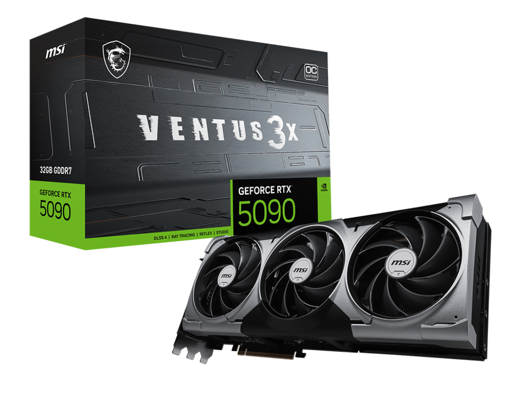 MSI GeForce RTX™ 5090 32G VENTUS 3X OC