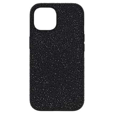 High スマートフォンケース, iPhone® 15, ブラック | Swarovski