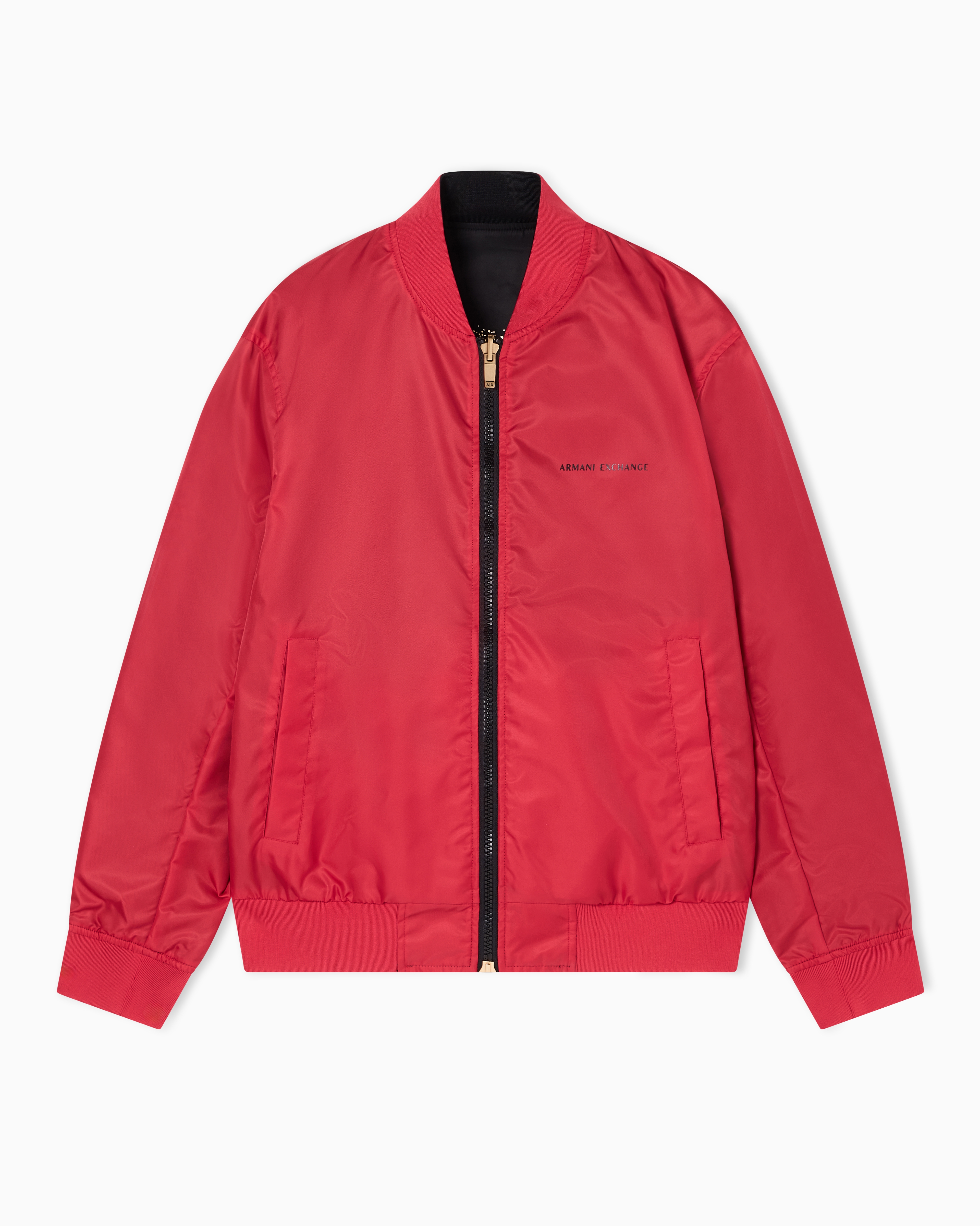 AXロゴ ホースデザイン リバーシブル ボンバージャケット | Armani