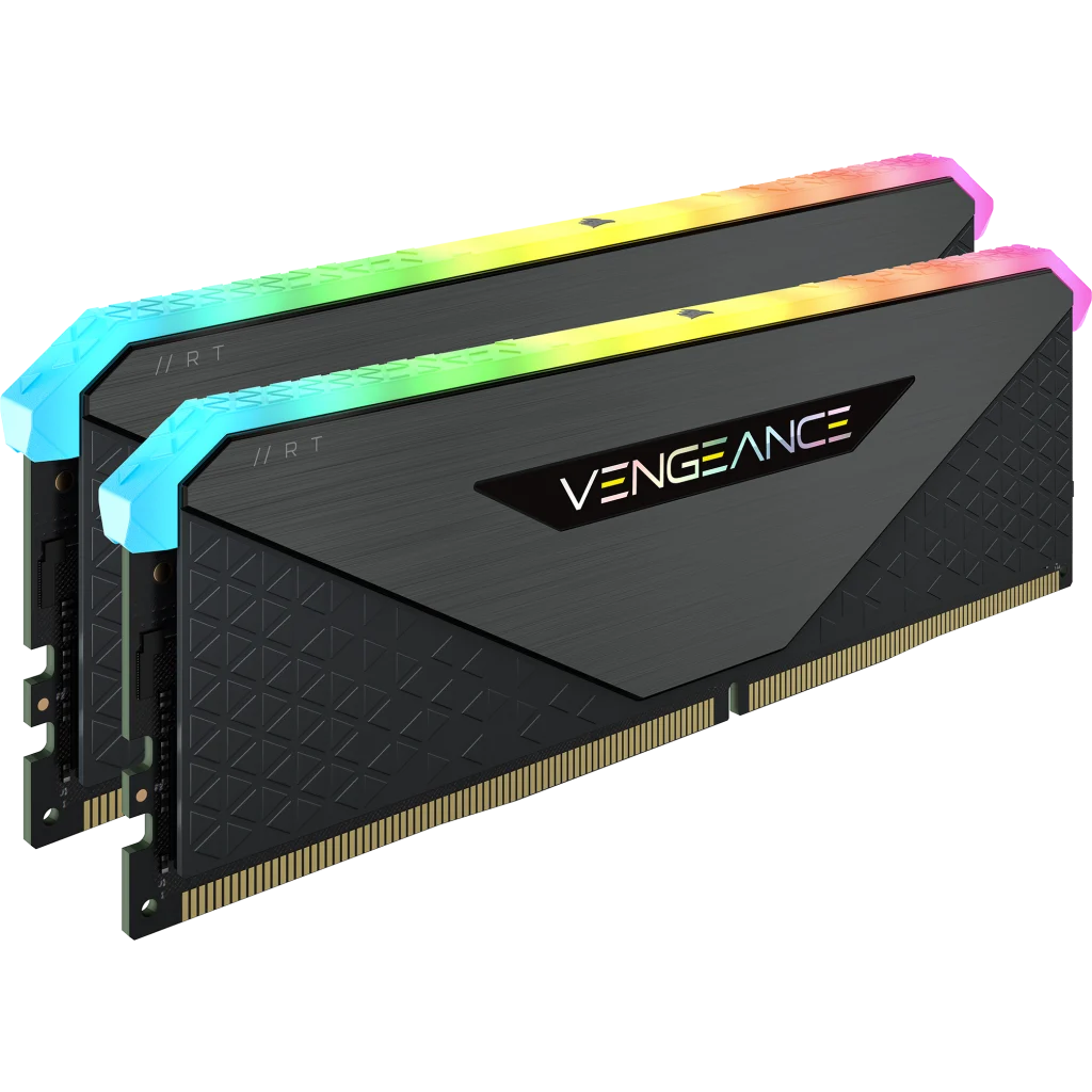 VENGEANCE® RGB RT 32GB (2 x 16GB) DDR4 DRAM 3200MHz C16 Memory Kit