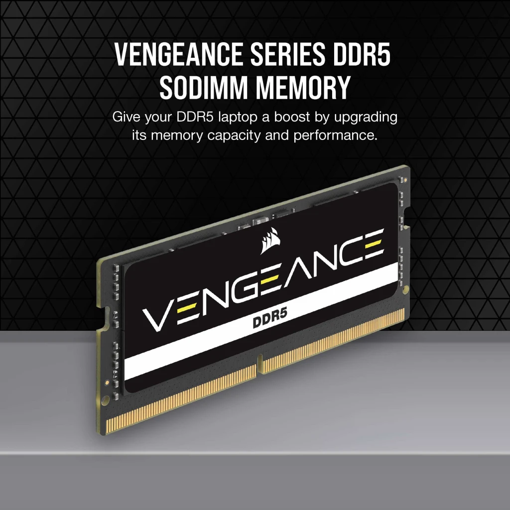 VENGEANCE DDR5 SODIMM 32GB (1x32GB) DDR5 4800 (PC5-38400) C40 1.1V