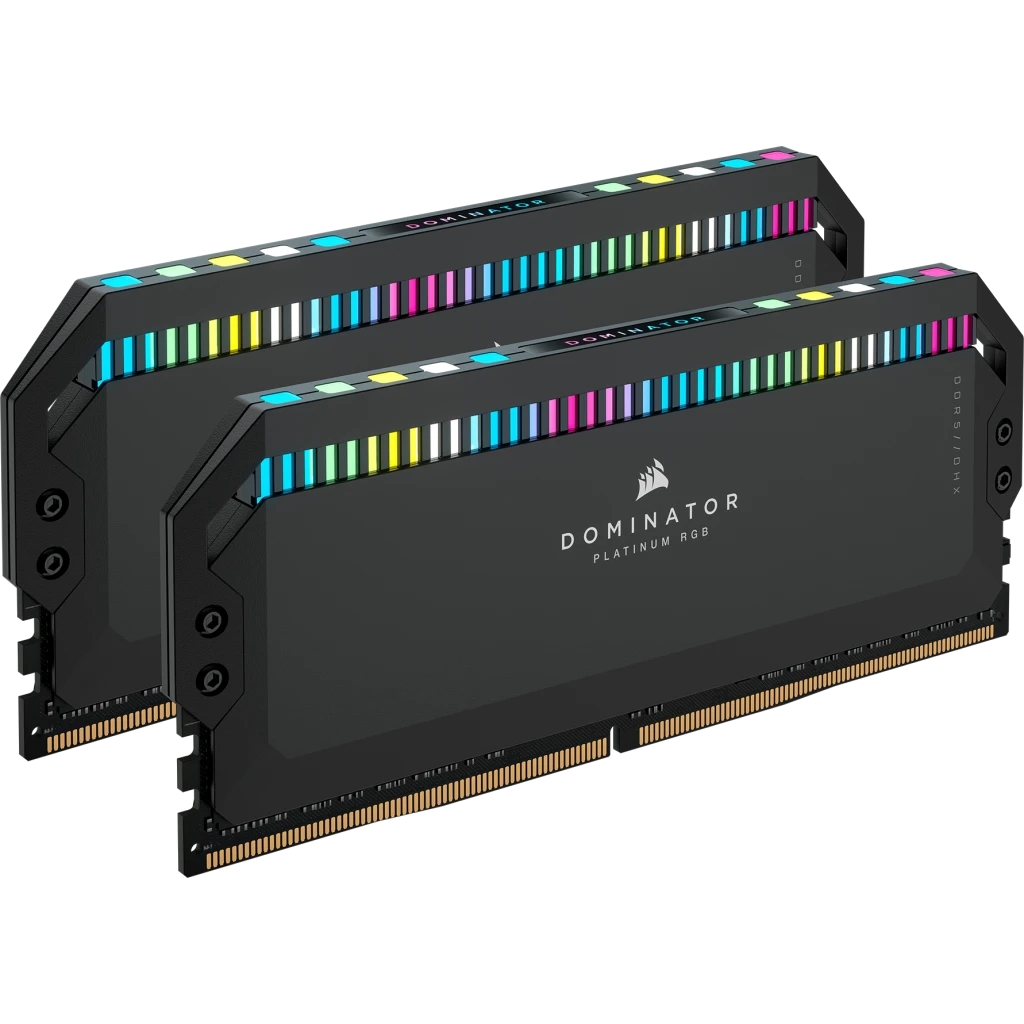 DOMINATOR® PLATINUM RGB 32GB (2x16GB) DDR5 DRAM 5600MHz C36 Memory