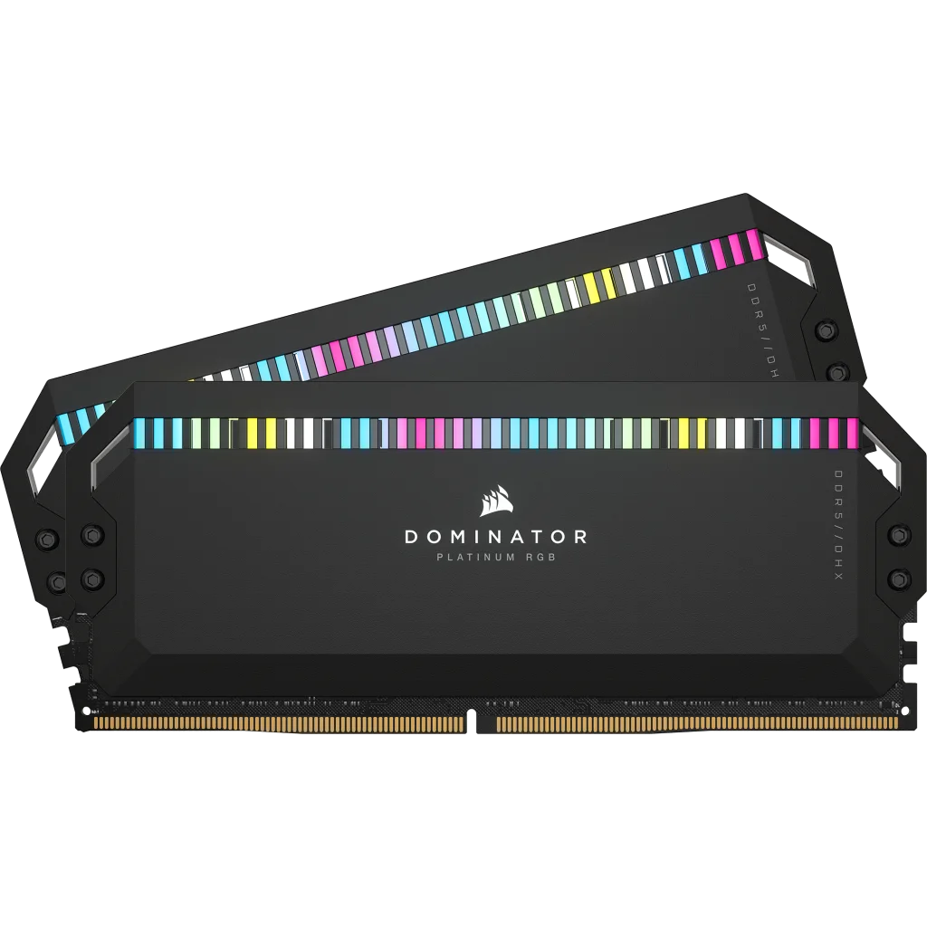 DOMINATOR® PLATINUM RGB 32GB (2x16GB) DDR5 DRAM 5600MHz C36 Memory