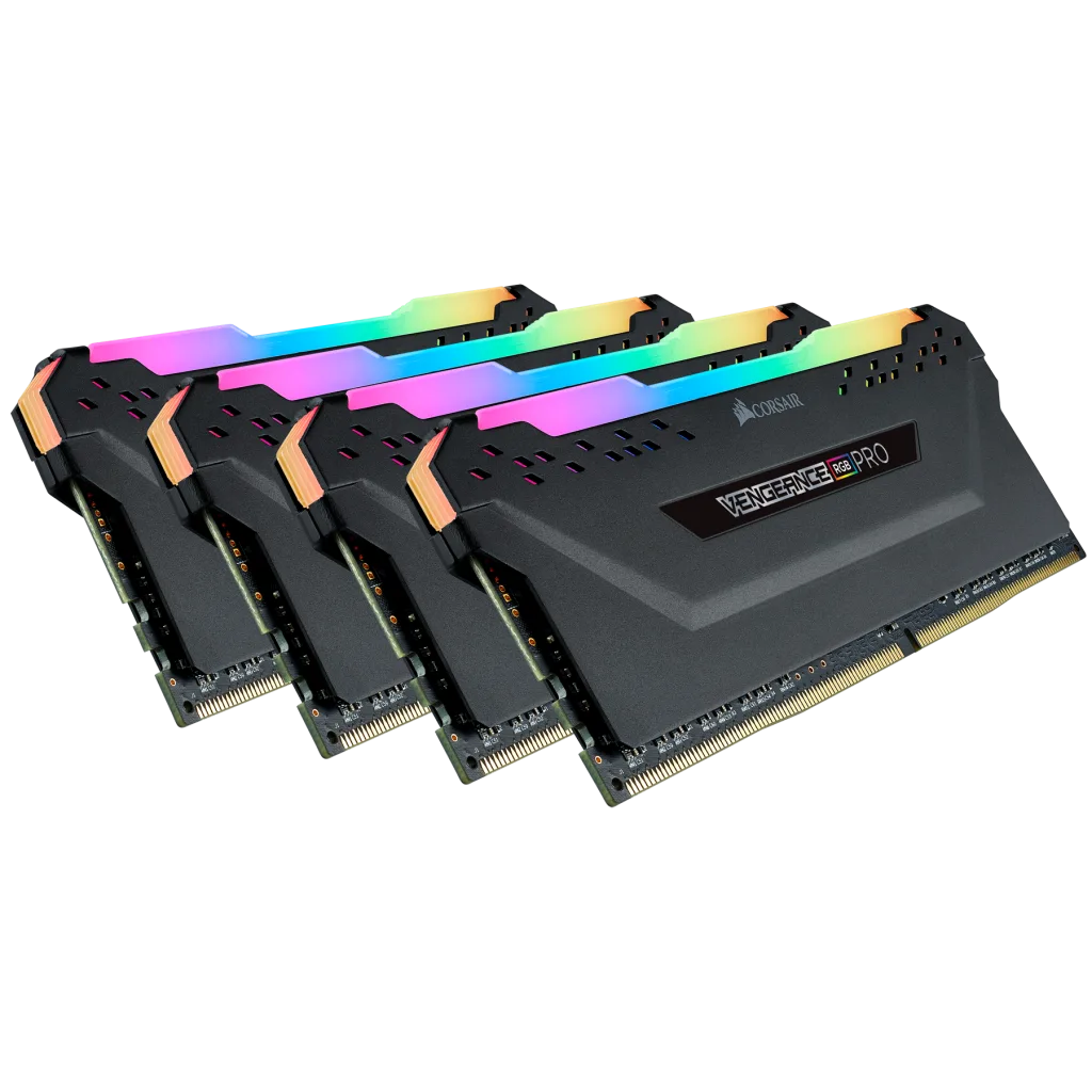VENGEANCE® RGB PRO 64GB (4 x 16GB) DDR4 DRAM 3600MHz C18 Memory