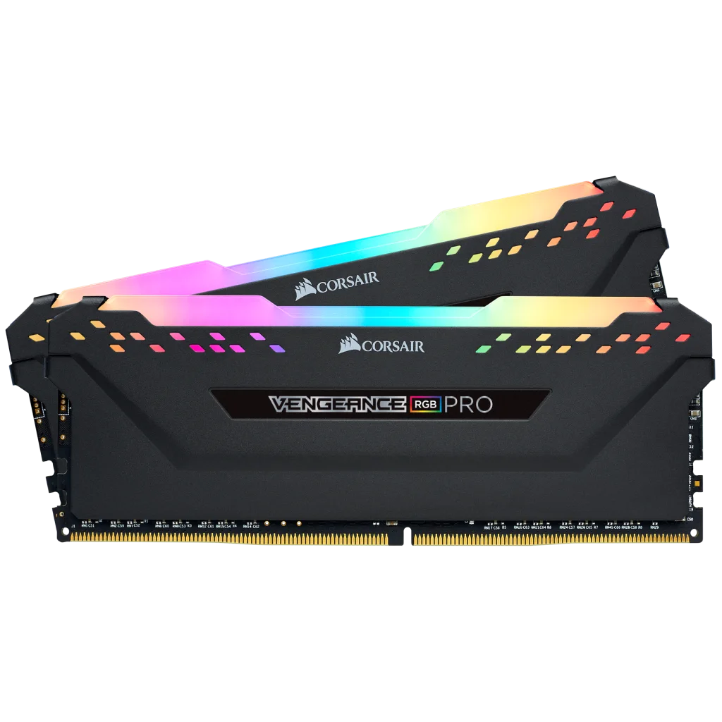 VENGEANCE® RGB PRO 16GB (2 x 8GB) DDR4 DRAM 3600MHz C18 AMD Ryzen