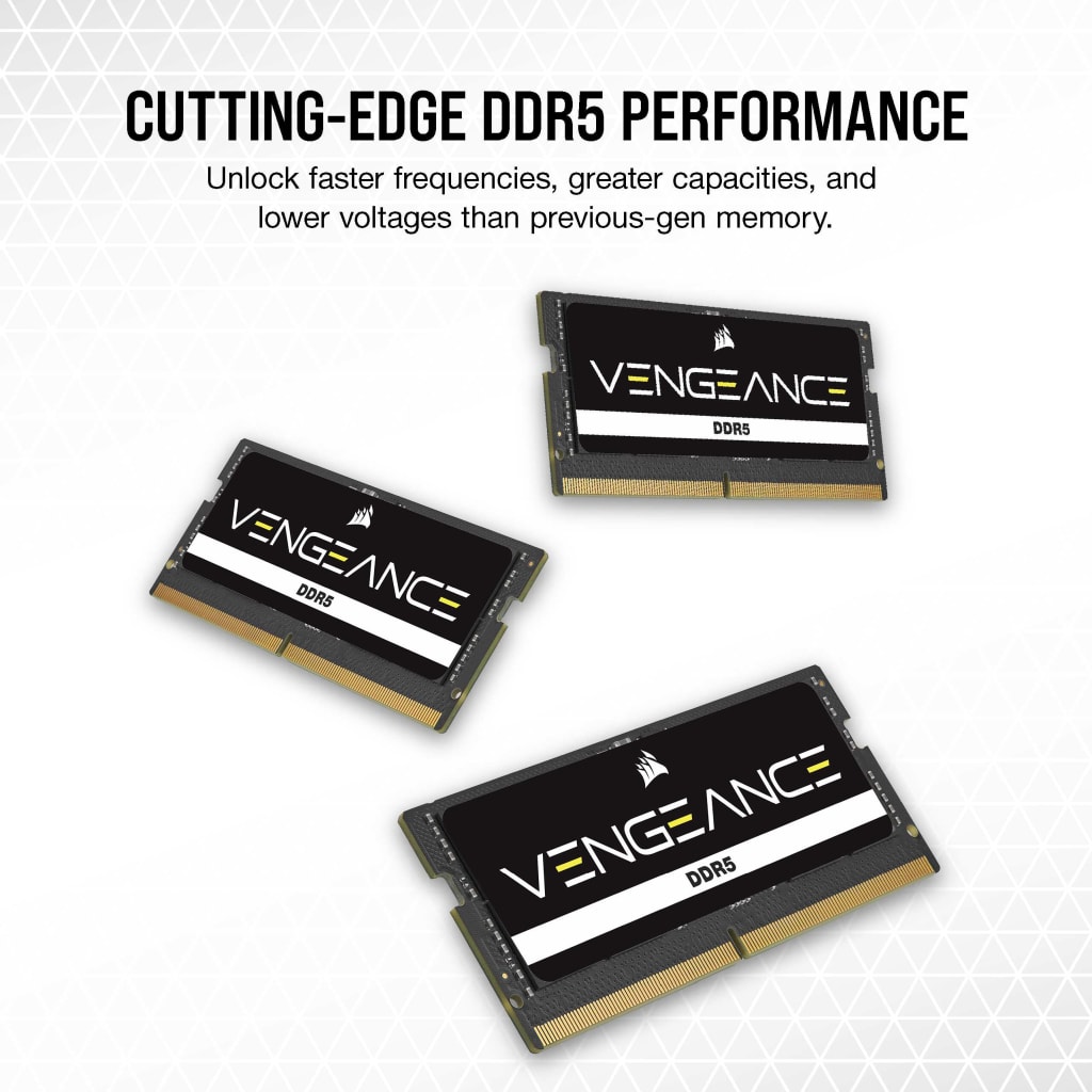 VENGEANCE DDR5 SODIMM 32GB (1x32GB) DDR5 5600MT/s CL48