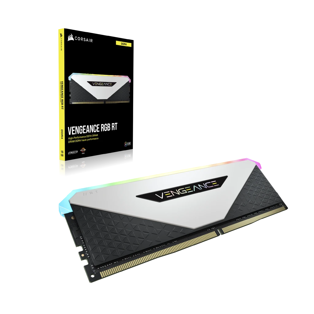 VENGEANCE® RGB RT 64GB (2 x 32GB) DDR4 DRAM 3200MHz C16 Memory Kit