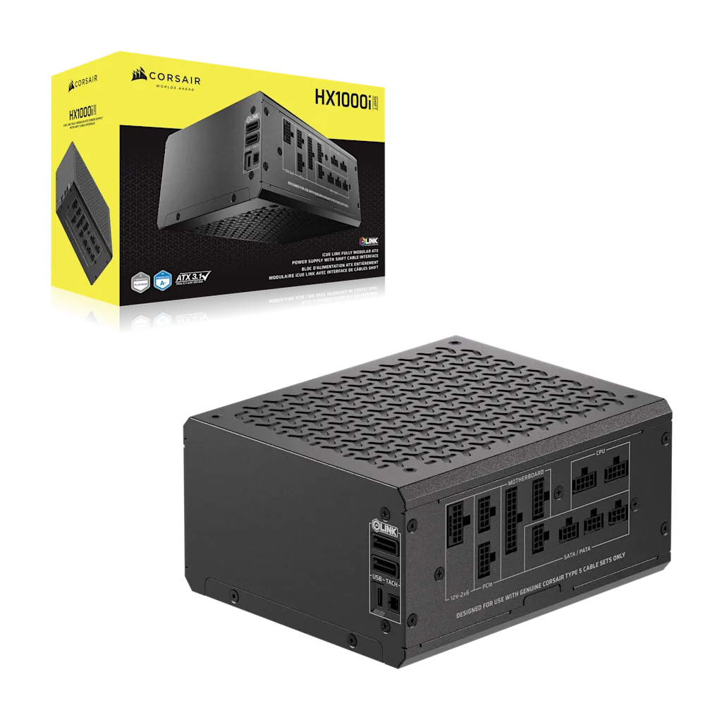 HX1000i SHIFT フルモジュラー・プラチナATX電源 (JP)