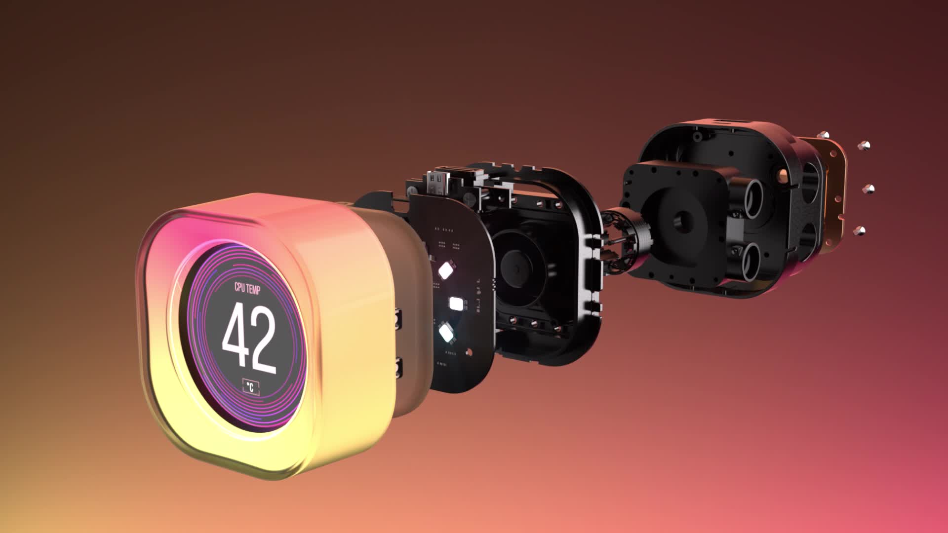 iCUE LINK TITAN 360 RX LCD Liquid CPU Cooler