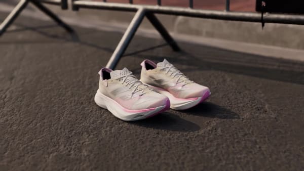 adidas Adizero Adios Pro 3 Running Sneakers - White | Free