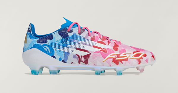 adidas BAPE x adidas F50 Elite Firm Ground Cleats - Pink | Free