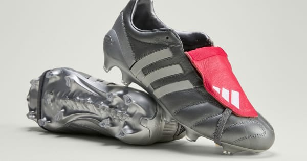 adidas PREDATOR MANIA Firm Ground Soccer Boots - Grey | Free