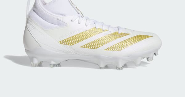 adidas Adizero Impact Football Cleats - White | Free Shipping with